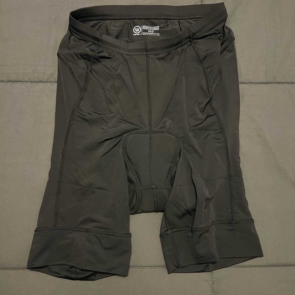 Canari Men's Black Cycling Shorts